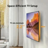 MountFTV Tilting TV Wall Mount for 26-65 inch, TV Wall Brackets Up to 15° Tilting, Max 400x400mm, Hold Up to 99 lbs