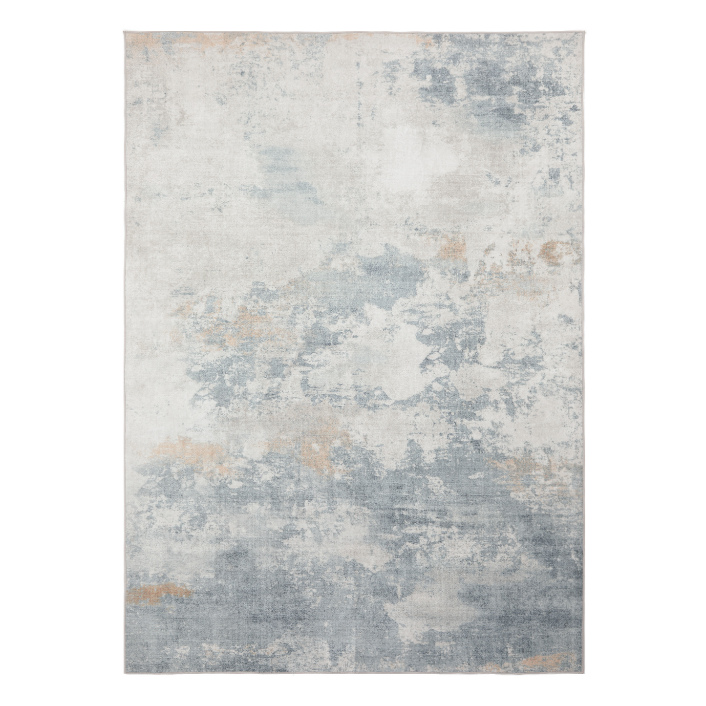 8'x10' Boho Area Rugs for Living Room, Machine Washable Area Rug with Non-Slip Backing, Stain Resistant Non-Shed Carpet for Bedroom, Dining Room, Dorm, Office