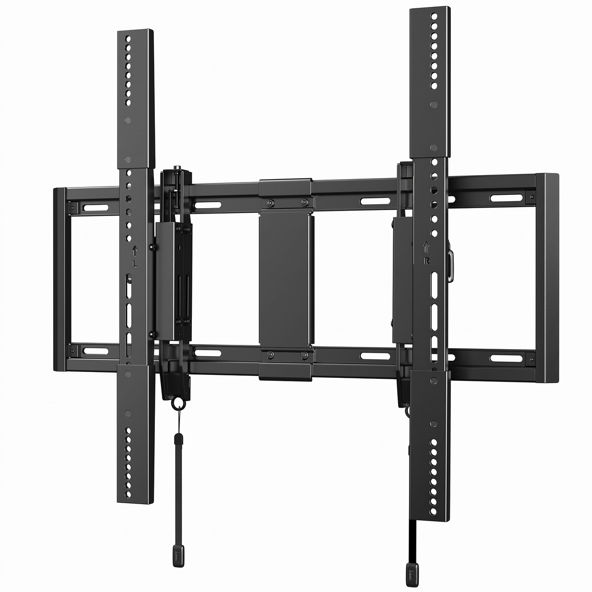 MountFTV Extend Tilt & Swivel, TV Wall Mount for 42-100″ TVs, Holds up to 160lbs, Max 600x600 mm, Extension Leveling, Fits 16"/24" on Center Stud Widths
