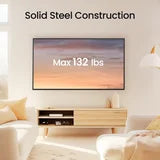 Tilting TV Wall Mount Bracket for 37-84 inch Flat Screen LED, LCD, Curved TVs, Low Profile TV Mount Max 600x400mm, Holds up to 132 lbs
