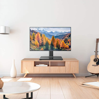 Universal TV Stand Tabletop TV Mount Stand for 32 to 60 inch Flat Screen TVs Height Adjustable with Base, Holds up to 88lbs, Max 400x400mm