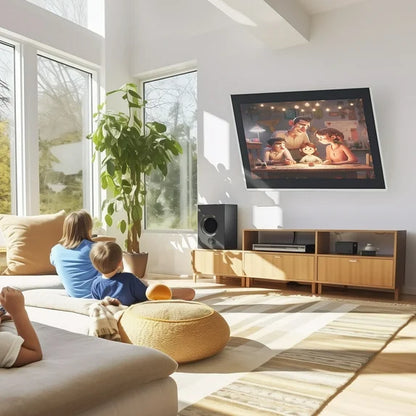 Full Motion Articulating TV Wall Mount Swivel Tilting Bracket Fit for 26-70 In Flat & Curved TVs