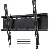 MountFTV Tilt TV Wall Mount Bracket Low Profile Fits 23-65 inch TVs, TV Mount Max 400x400mm, Holds up to 115lbs
