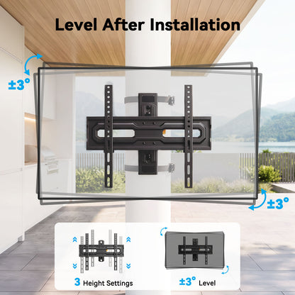 MountFTV Pillar TV Mount for 26-74" TVs
