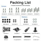 MountFTV Full Motion TV Wall Mount 360°Rotation Bracket for 13-42 Inch TVs and Monitors, Swivel Tilt Extension with Articulating Arms, Supports Up to 44 lbs, Max 200x200mm